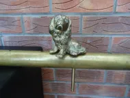 DOG SITTING (SPANIEL TYPE) TILLER PIN